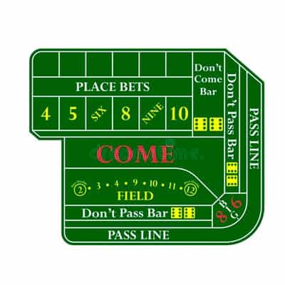 Online craps betting