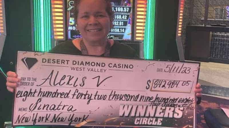 Mega Jackpot winner Alexis V